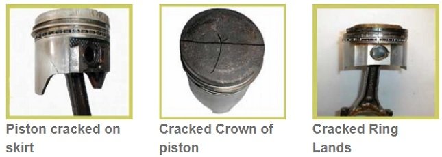 Cracked Piston diagnostic